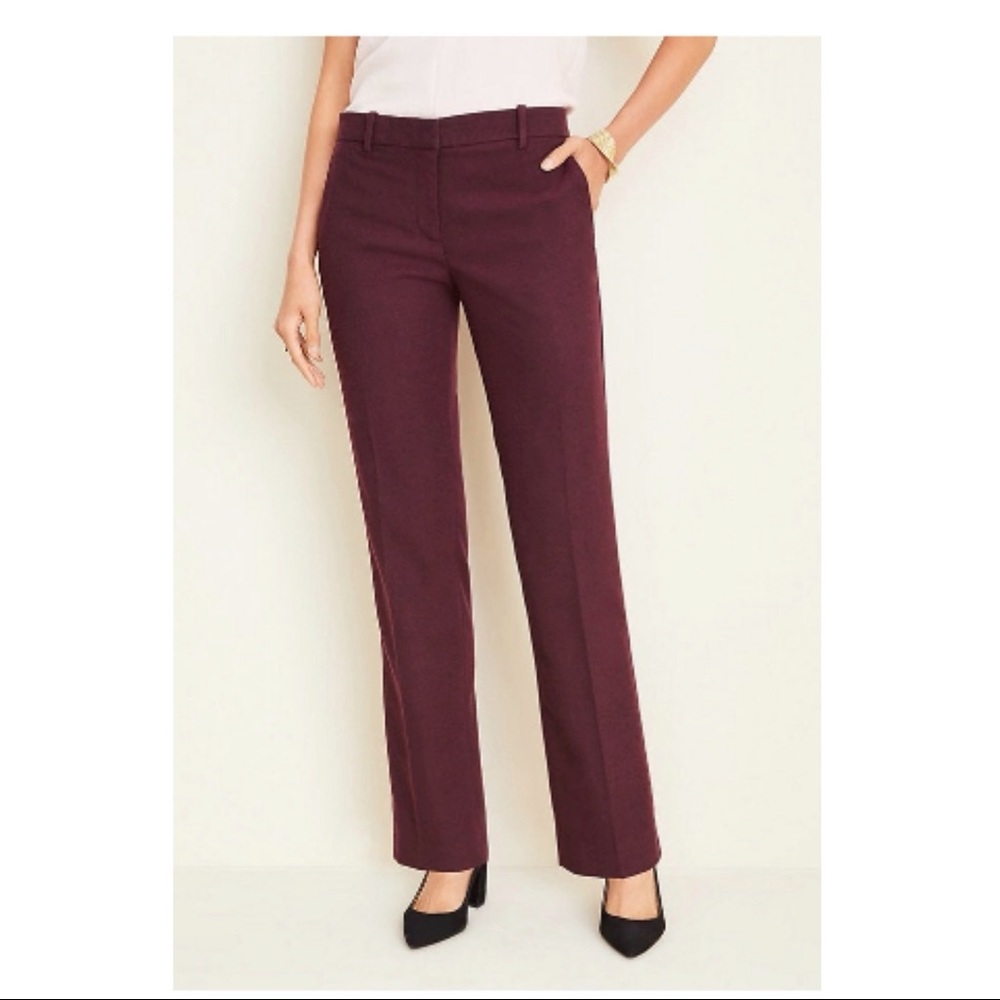 Ann Taylor | Petite Straight Leg Pants, Curvy